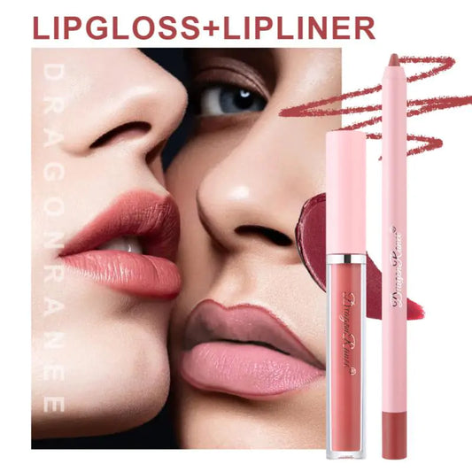 Lip Care: 4pc Lip gloss & Liner Set